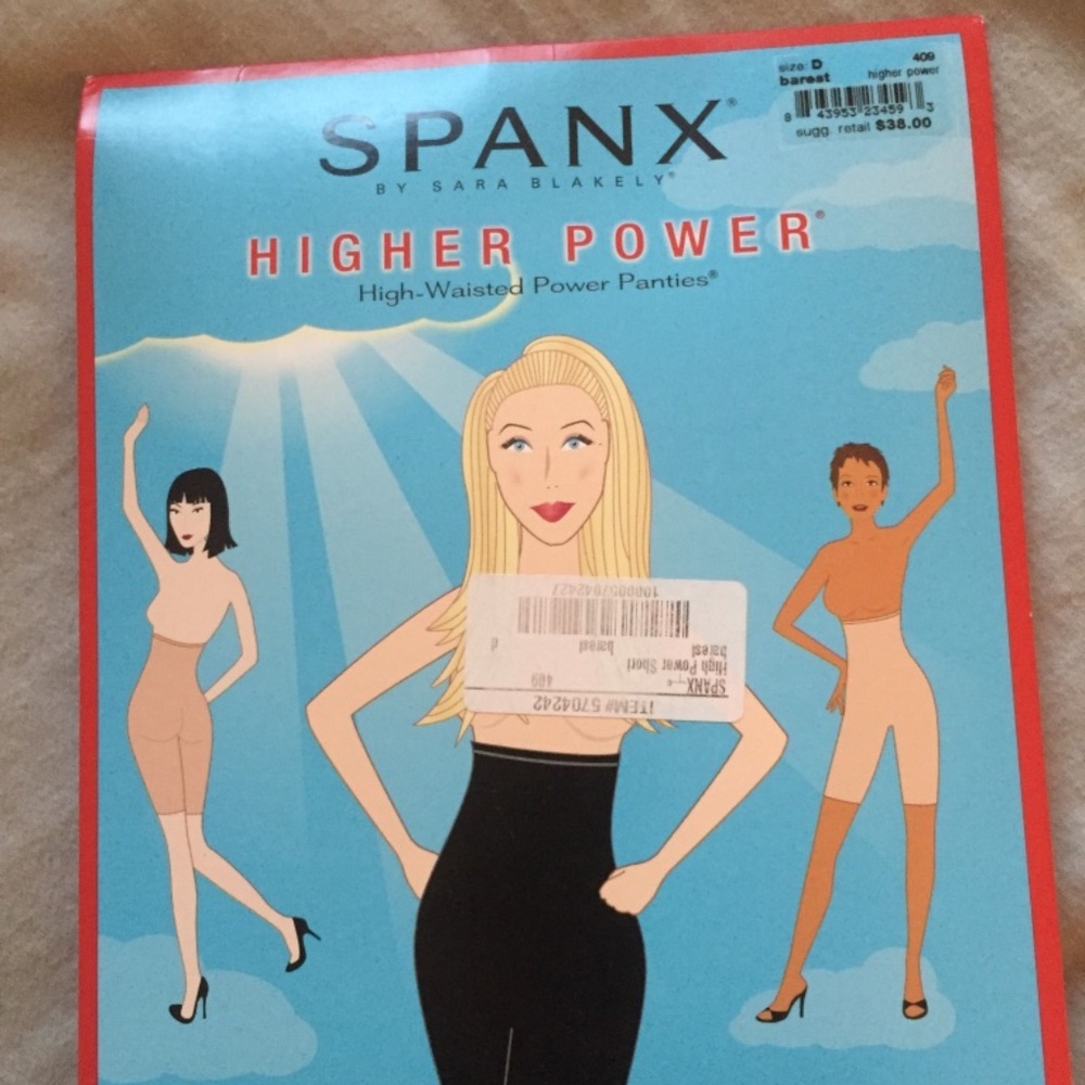 SPANX Higher Power High-Wasted Power Panties  - D